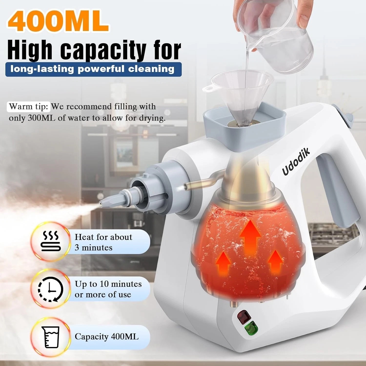 Handheld Steam Cleaner - Gallery 9