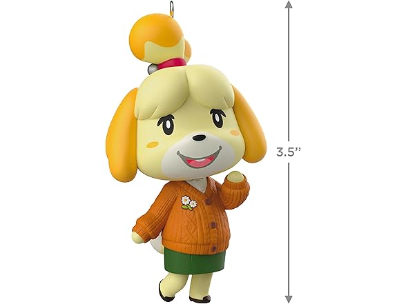 Hallmark Animal Crossing Isabelle Ornament