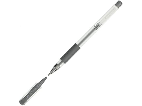 Art Alternatives Gel Pen, Metallic Silver