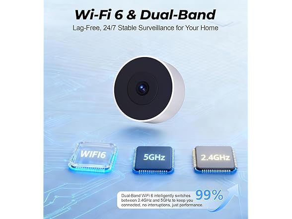 Gyliziex 4MP 2K Window Security Camera