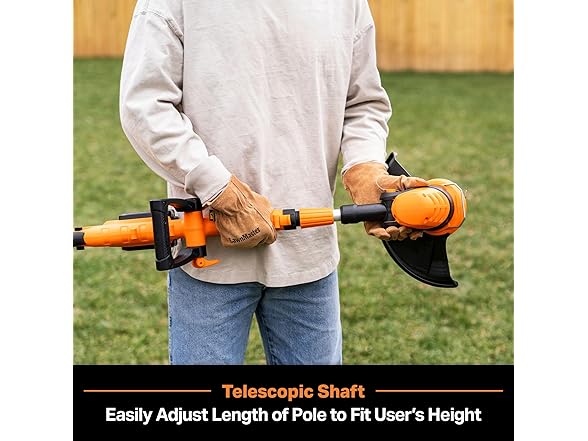 LawnMaster CLGT2410S 24V 10" Cordless String Trimmer