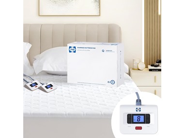 $32.99, Was $69.99, 52% Off! Sealy Luxury Quilted Heated Mattress Pad dealfomo