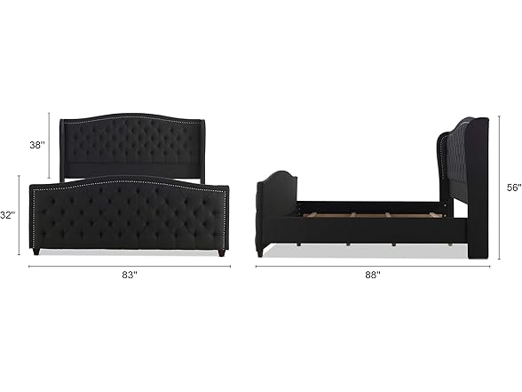 Jennifer Taylor Home Marcella bed, King