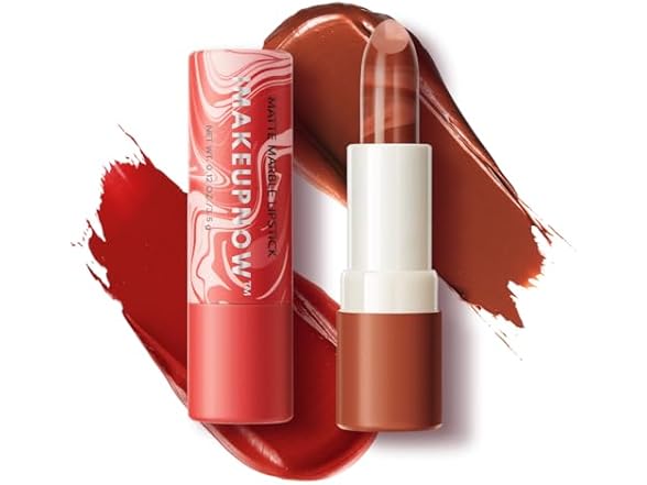 2 Count Marbled Matte Lip Stick Makeup: Your Choice