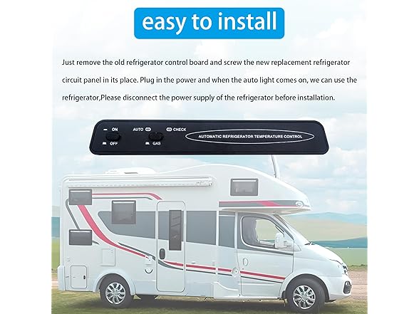 ZIZIXIATA Refrigerator Control Panel