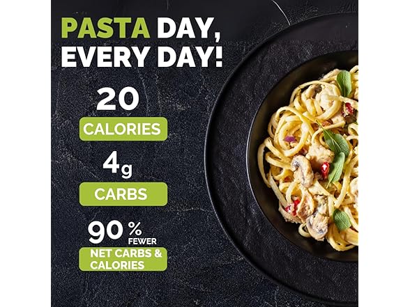 Palmini Linguine Pasta | Low-Carb Pasta