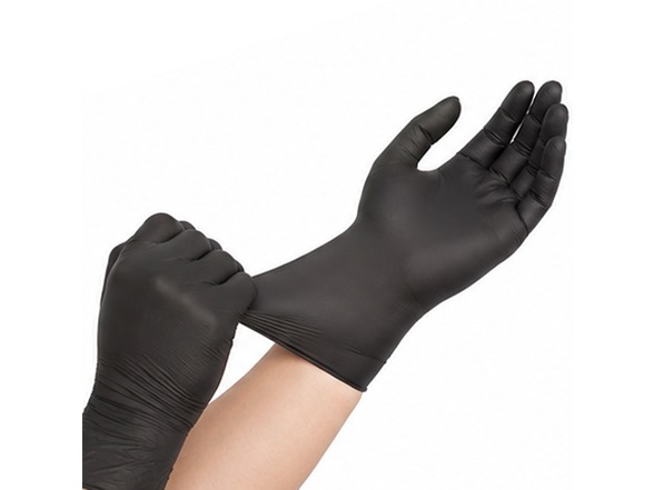 1000ct Black Nitrile Gloves