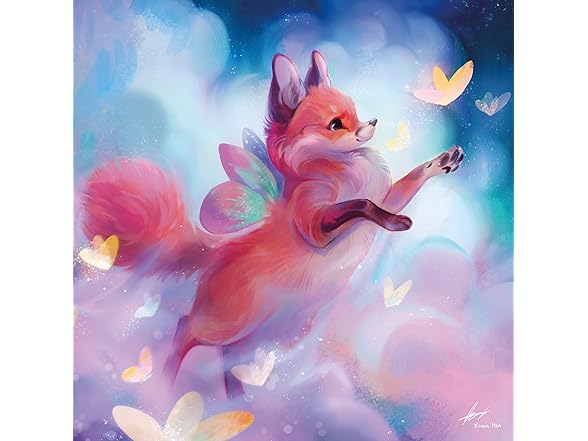 Ceaco  - Glitter - Butterfox - 100 Piece Jigsaw Puzzle