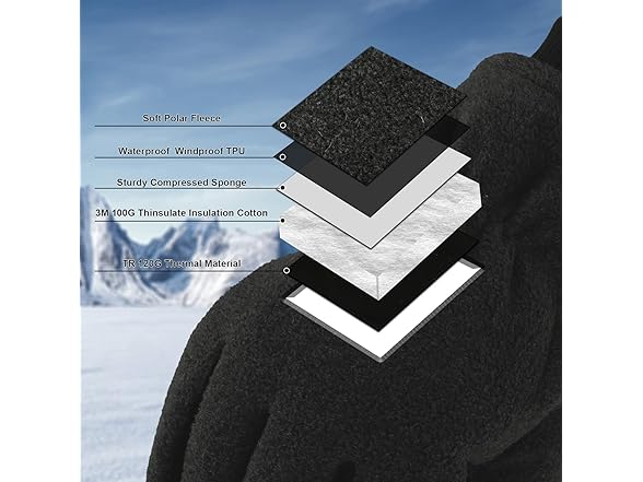DLY BC075525010276 Winter Gloves