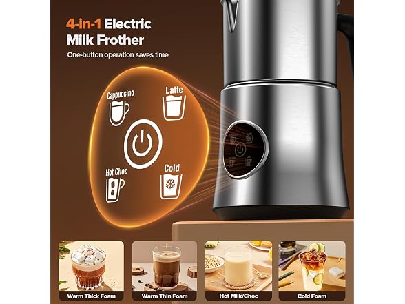 PSIIDAN Milk Frother and Steamer