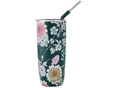 $10 S'well 24oz Tumbler Midnight Botanical dealfomo