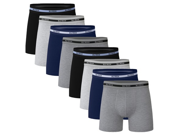Black x2 - Heather Grey x2 - Navy x2 - Charcoal x2