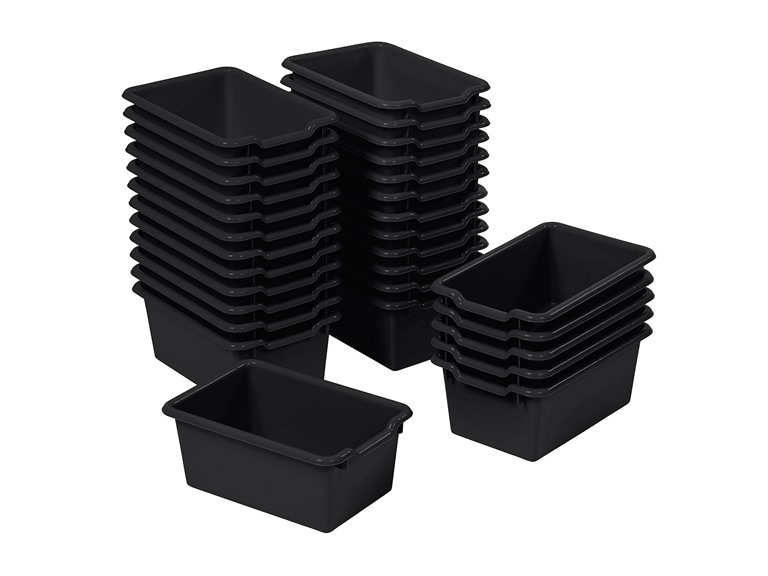 ECR4Kids Scoop Front Storage Bin, 30pc