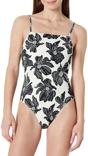 Cream Black Floral