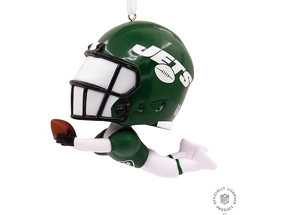 JETS Bouncing Buddy Ornament