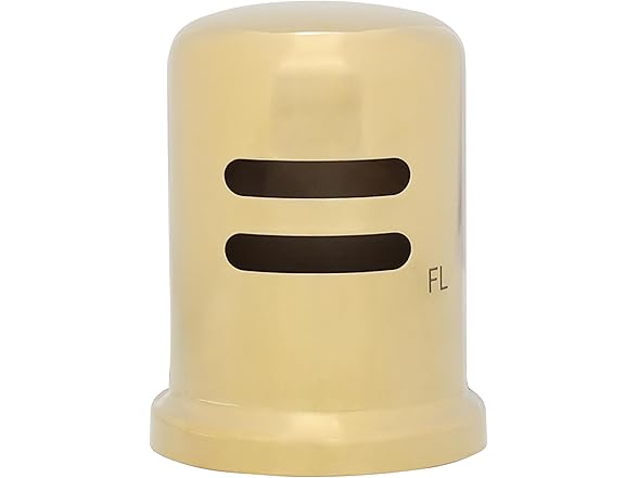 Westbrass 1-3/4" x 2-3/4" Solid Brass Air Gap Cap Kit Brass