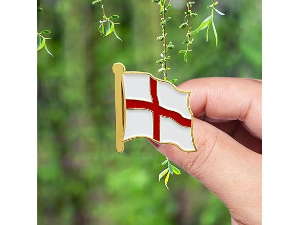 HSQCEZ 4 Pack England Flag Lapel Pin