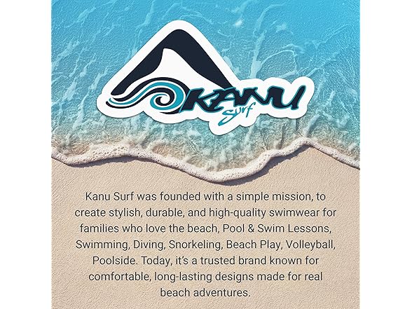 Kanu Surf Girls Daisy Beach Sport One Swimsuit