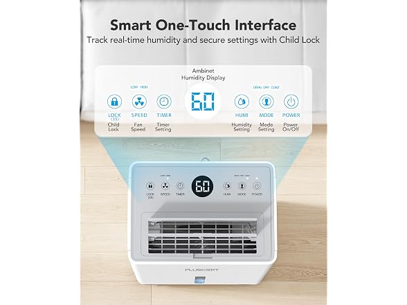PLUSCENT 21 Pints Dehumidifier