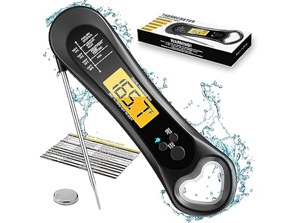 Biison Digital Meat Thermometer for Cooking