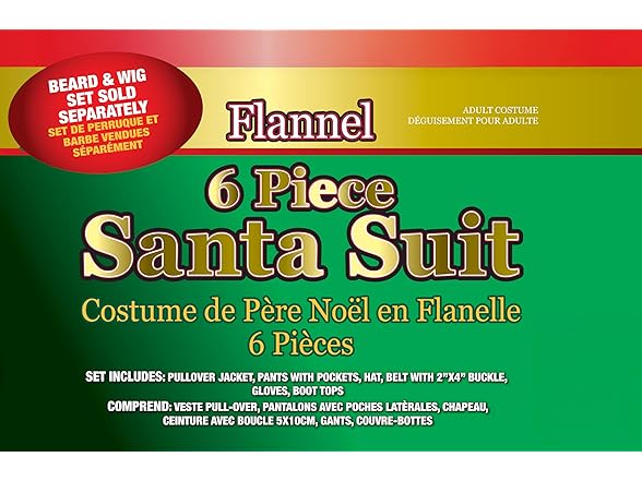 Rubies Men's Santa Suit
