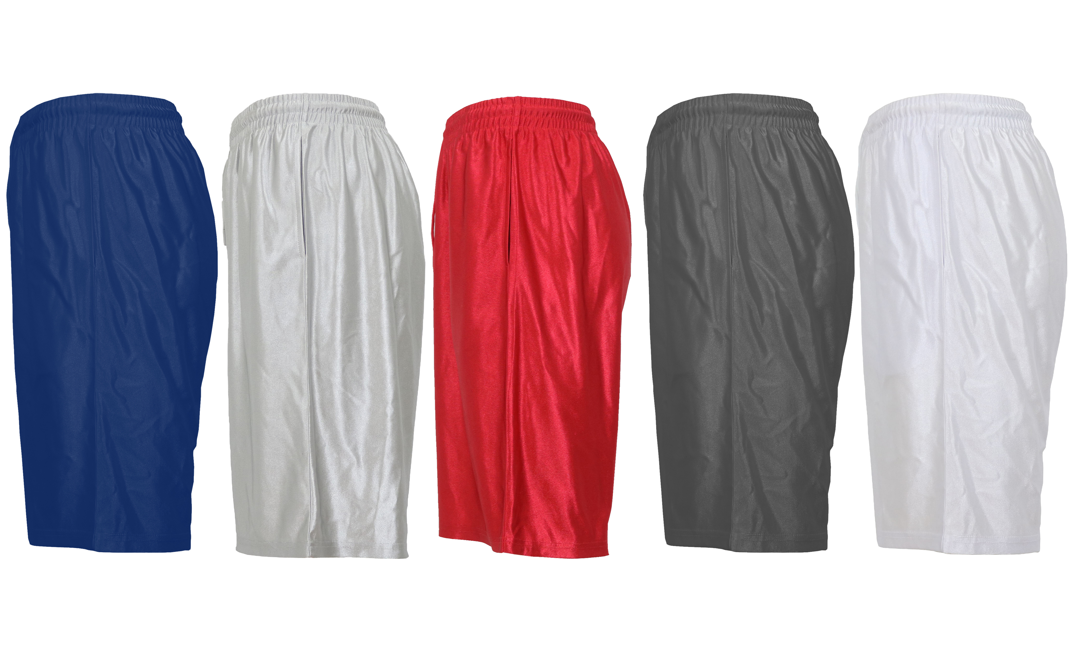 5Pk Mens Performance Dazzle Shorts - Gallery 10