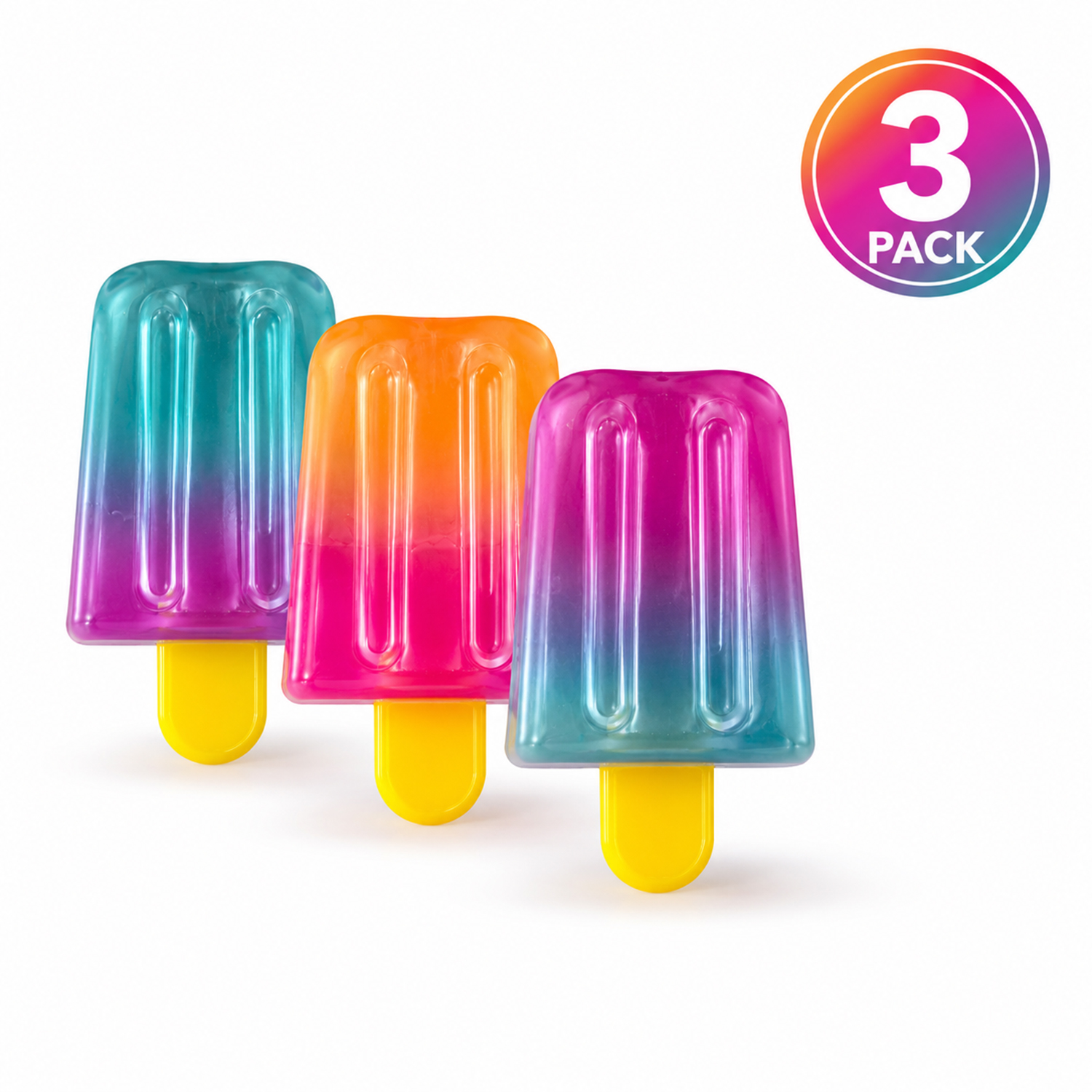 Twilight Squishy Sensory Toys Popsicle, 3PK - Gallery 6