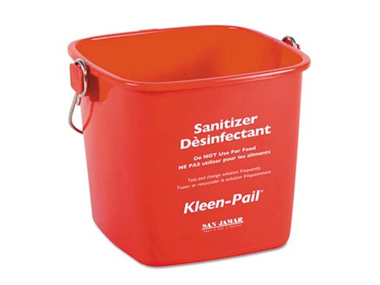 San Jamar 6 Quart Kleen Pail