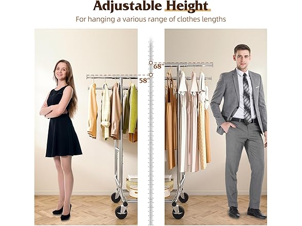 Raybee Clothes Rack Load 630LBS