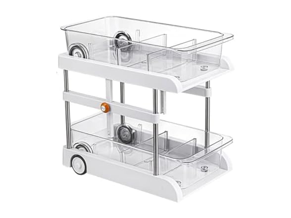 Takywep 2 Tier Bathroom Under Sink Organizer