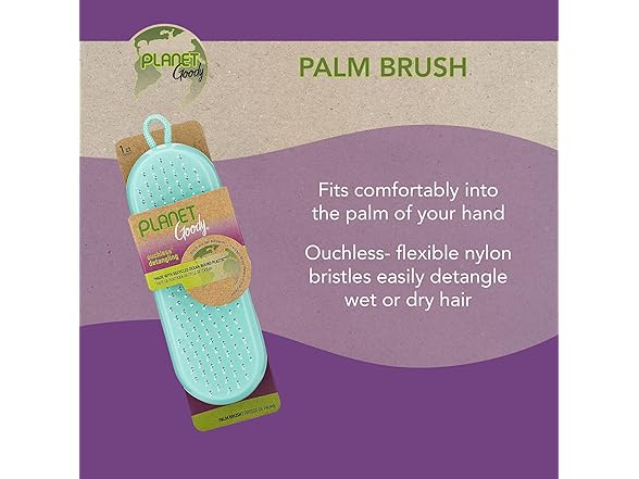 GOODY Planet Detangling Palm Hair Brush