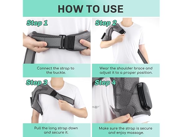 GVMSOR Cordless Shoulder Heating Pad, Gr