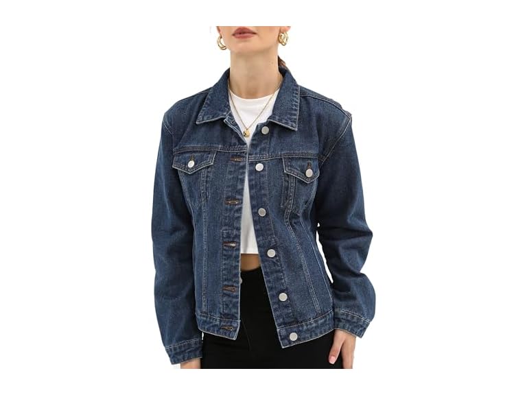 Women's Button Up Denim Jacket