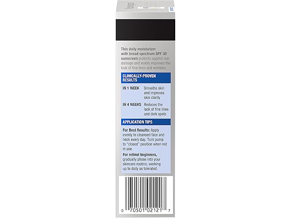 Neutrogena Rapid Wrinkle Repair Retinol Moisturizer