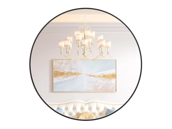 GAOMON Round Mirror 18" Bathroom Mirror