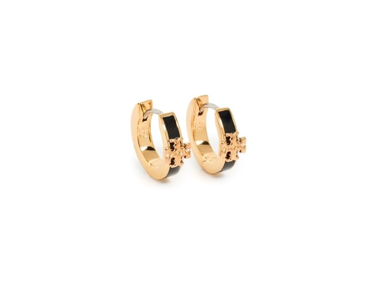 Tory Burch Women's Kira Enamel Huggie Earrings 