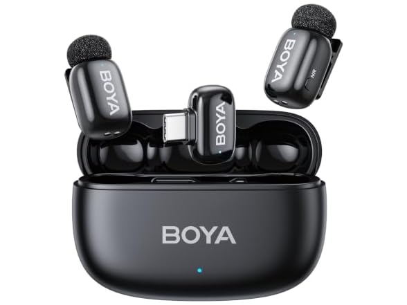 BOYA mini 2 Wireless Lavalier Mic