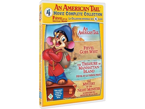 Universal An American Tail 4-Movie Set