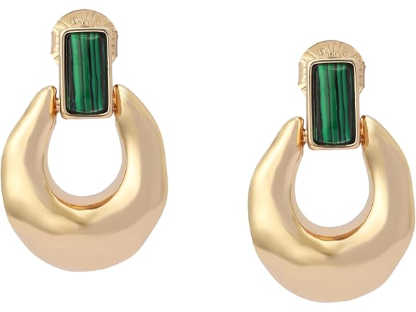 Robert Lee Morris Women's Malachite Earrings