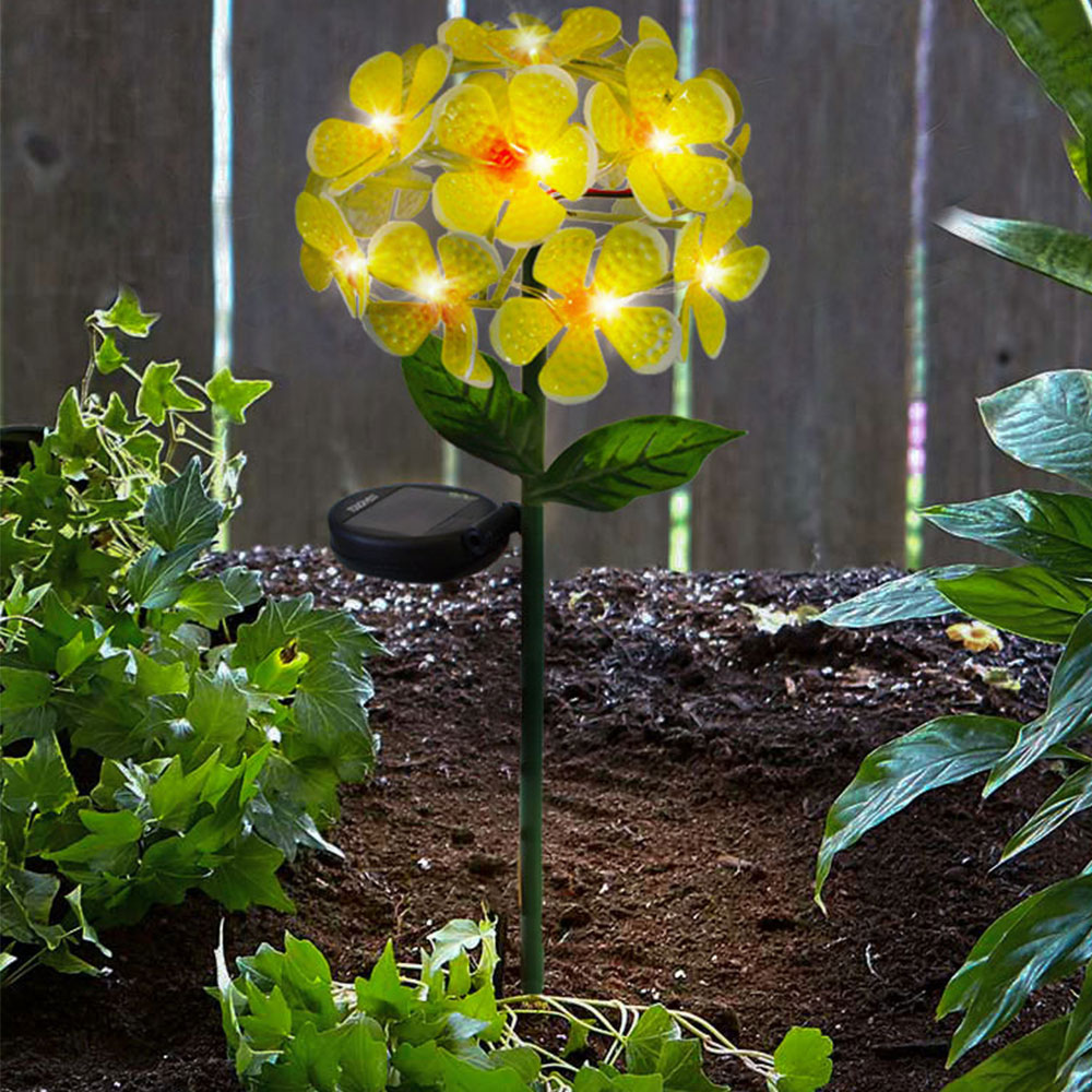 Touch of ECO Solar LED Metal Floralite - Gallery 19