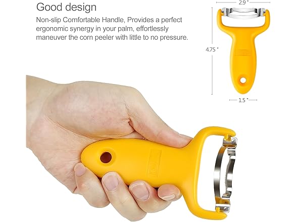 KITCHPOWER Original corn peeler, Corn