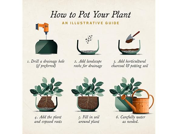 ARBORA 16 Monaco Square Polyresin Planter