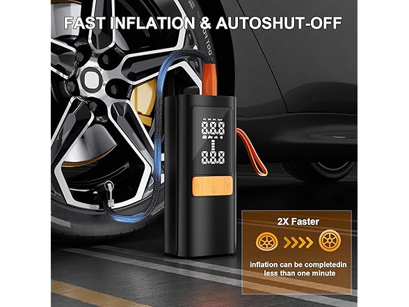 ZRTXBA 15000mAh 150PSI Air Compressor