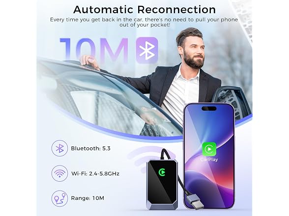 Aswoema CarPlay Adapter for iPhone