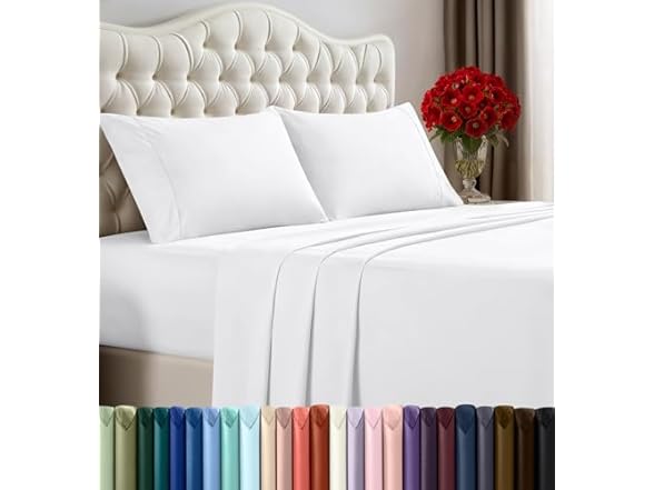 Utopia Bedding Full Sheet Set (White)