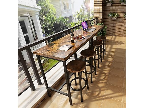 Recaceik 39" 3 Piece Pub Dining Set