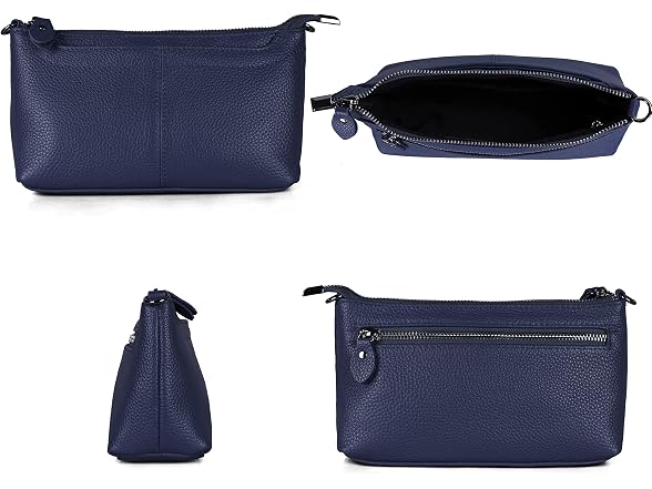 befen Leather Wristlet Clutch Wallet Purses Small Envelope