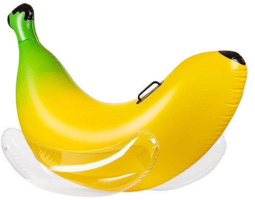 ZoneInflatable Banana Pool Float Rocker - Gallery 5