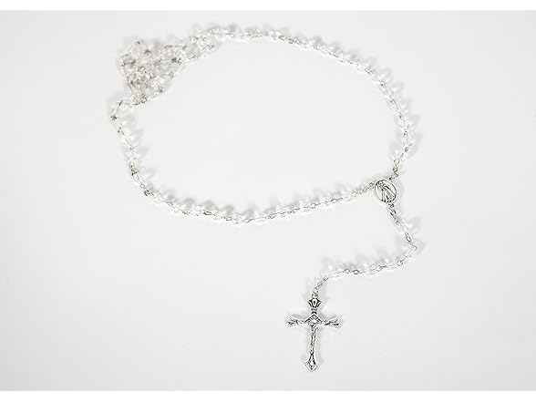 Joyful Clear Crystal Rosary