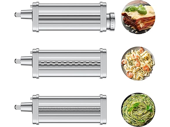 Cofun 3PCS Pasta Attachment